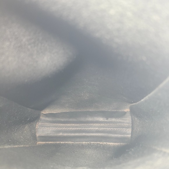 Coach Vintage Crossbody Black Leather Scooter Bag 9893 Purse - Picture 6 of 7